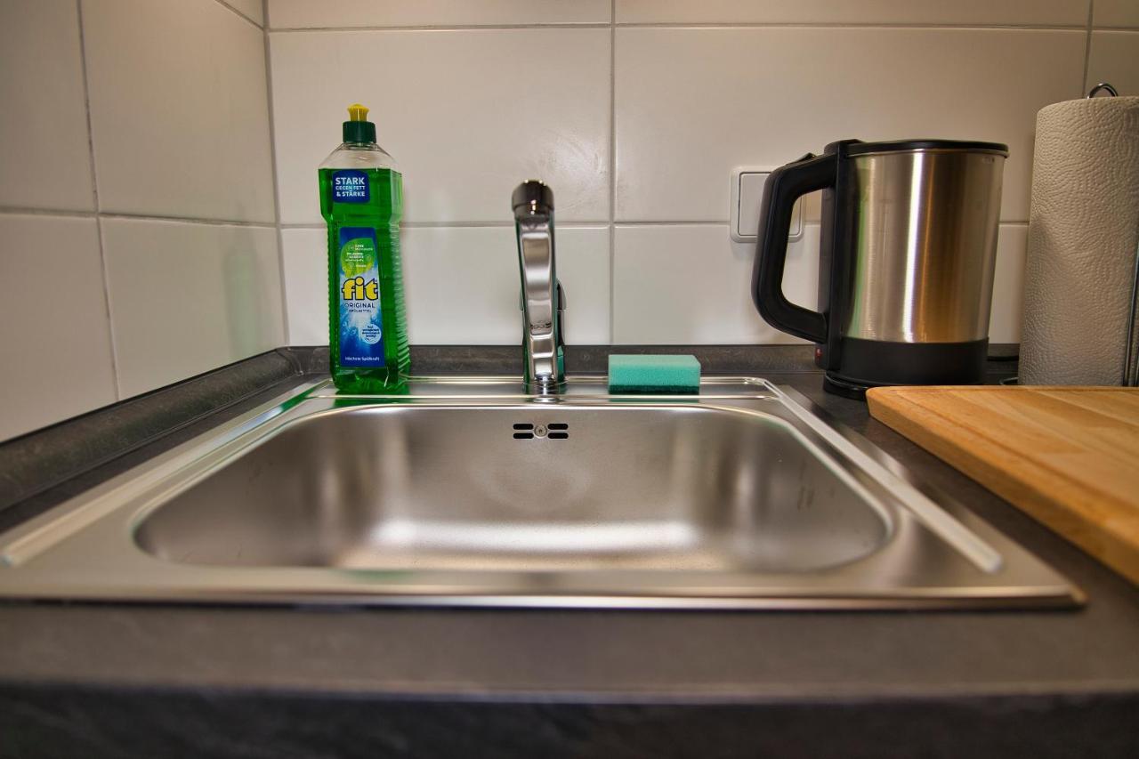 Rr - Tiny Apartment - Parking - Kitchen - Wifi ماغديبورغ المظهر الخارجي الصورة